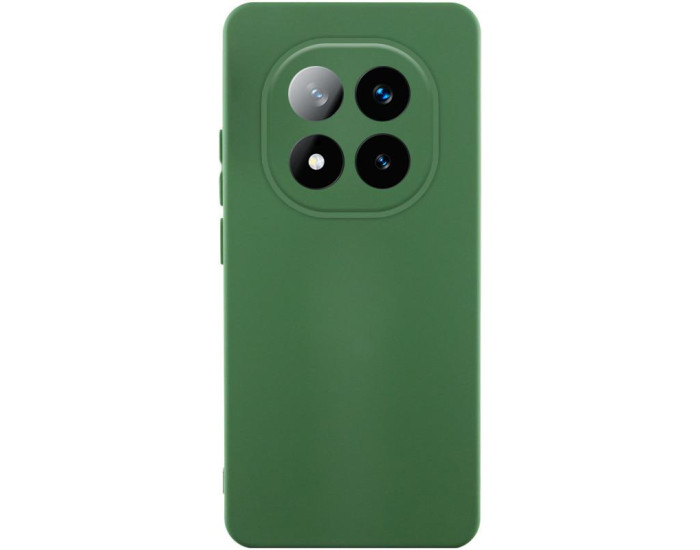 Чехол-силикон Getman Liquid Silk Full Camera Xiaomi Redmi Note 15 Pro 5G, зеленый