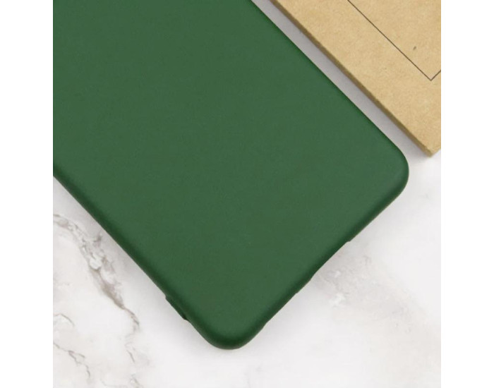 Чехол-силикон Getman Liquid Silk Full Camera Xiaomi Redmi Note 15 Pro 5G, зеленый