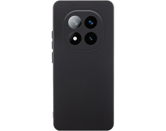 Чехол-силикон Getman Liquid Silk Full Camera Xiaomi Redmi Note 15 Pro 5G, черный