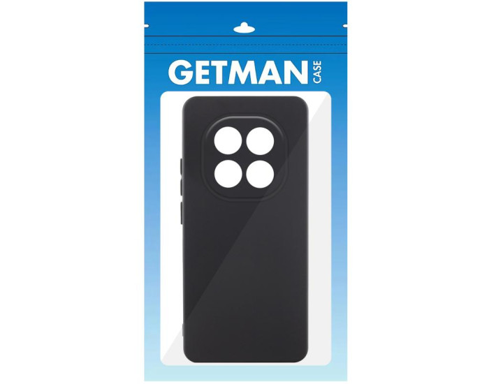 Чехол-силикон Getman Liquid Silk Full Camera Xiaomi Redmi Note 15 Pro 5G, черный