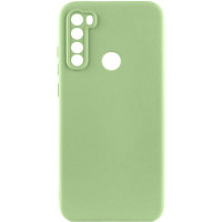Чехол-силикон Getman Liquid Silk Full Camera Xiaomi Redmi Note 8T, Pistachio