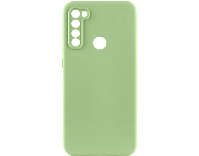 Чехол-силикон Getman Liquid Silk Full Camera Xiaomi Redmi Note 8T, Pistachio