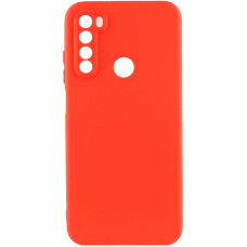 Чехол-силикон Getman Liquid Silk Full Camera Xiaomi Redmi Note 8T, Red