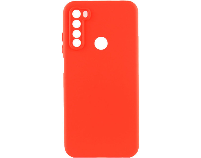 Чехол-силикон Getman Liquid Silk Full Camera Xiaomi Redmi Note 8T, Red