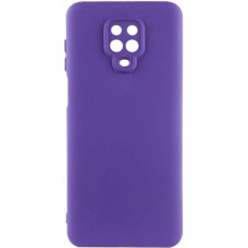 Чехол-силикон Getman Liquid Silk Full Camera Xiaomi Redmi Note 9 Pro /Note 9s, ультра-фиолетовый