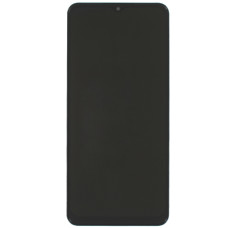 Дисплей с сенсорным экраном (модуль) Samsung A125 A12 /A125, REV.0.1, с рамкой, черный, переклейка