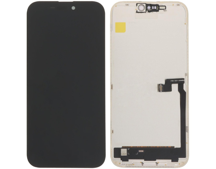 Дисплей с сенсорным экраном (модуль) iPhone 16 Pro, черный, OLED OEM Soft DD, 120Hz