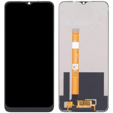 Дисплей с сенсорным экраном (модуль) Realme C21Y /C25Y, черный, оригинал