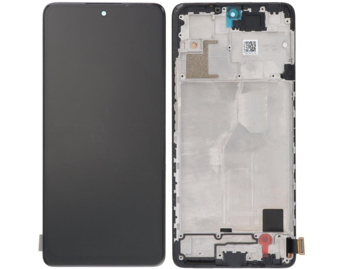 Дисплей с сенсорным экраном (модуль) Xiaomi Redmi Note 10 Pro 4G / Note 10 Pro Max. с рамкой. с широким ободком. черный, OLED