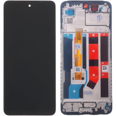 Дисплей с сенсорным экраном (модуль) Oppo A60 /A80 /A3 /A40, черный с рамкой, оригинал