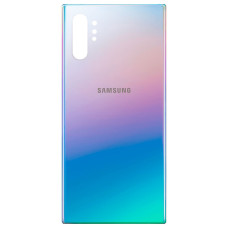 Задня панель корпуси для Samsung N975 Note 10 Plus, срібляста, оригінал