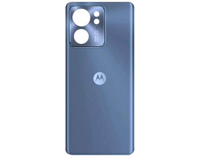 Задняя панель корпуса для Motorola XT2303-2 Edge 40, синяя, оригинал
