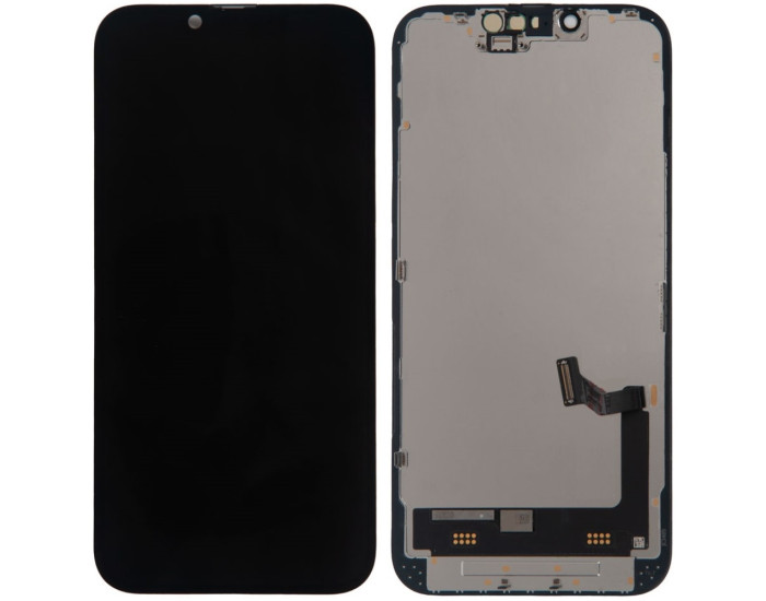 Дисплей з сенсорним екраном (модуль) iPhone 14, чорний, TFT JK