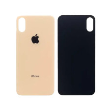Задняя панель корпуса для iPhone XS, золото (Big Hole) оригинал