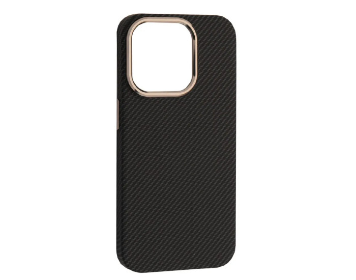 Чохол-силікон Carbon Style (MagSafe) iPhone 15 Pro, Black