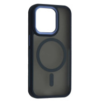 Чохол-силікон New Matte Magsafe Case iPhone 15 Pro Max, Dark blue