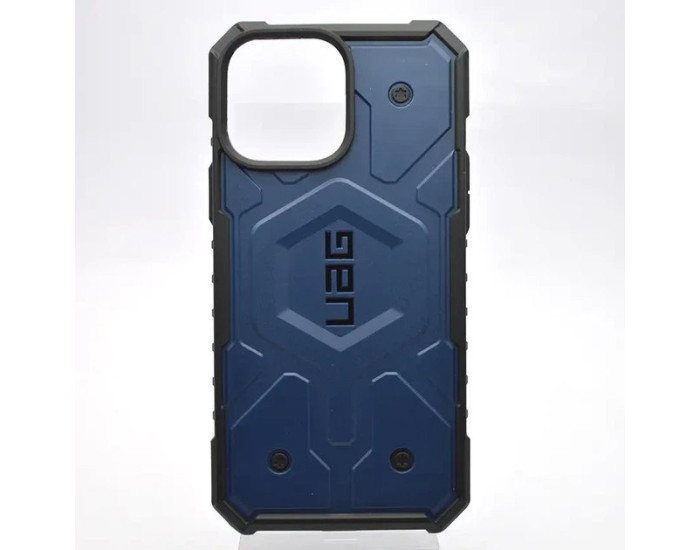 Чохол-силікон протиударний UAG NEW PATHFINDER COLORS MAGSAFE iPhone 15 Pro Max, Темно-синій