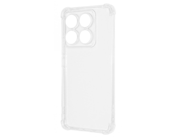 Чехол-силикон WXD 0.8 mm HQ Xiaomi 14T Pro, прозрачный