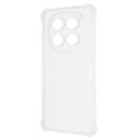 Чехол-силикон WXD 0.8 mm HQ Xiaomi Redmi Note 14 Pro 5G /Poco X7, прозрачный