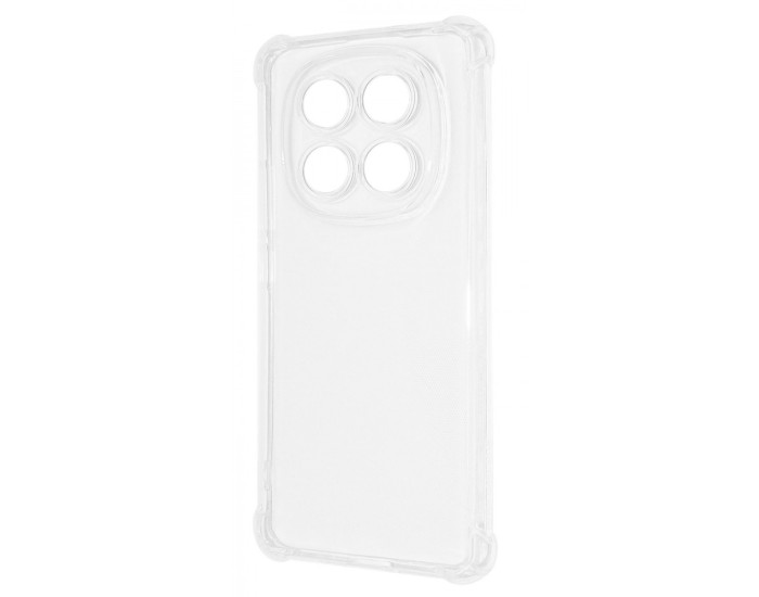 Чехол-силикон WXD 0.8 mm HQ Xiaomi Redmi Note 14 Pro 5G /Poco X7, прозрачный