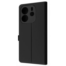 Чехол-силикон WAVE Flap Case Xiaomi Redmi Note 14 4G, Black