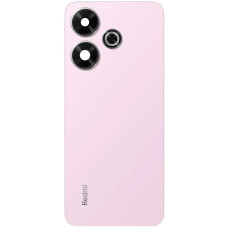 Задня панель корпуси для Xiaomi Redmi 13, рожева з склом камери