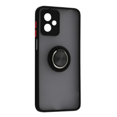 Чехол-силикон Gingle Ring Case Motorola G14 4G, черный