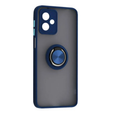 Чехол-силикон Gingle Ring Case Motorola G14 4G, синий