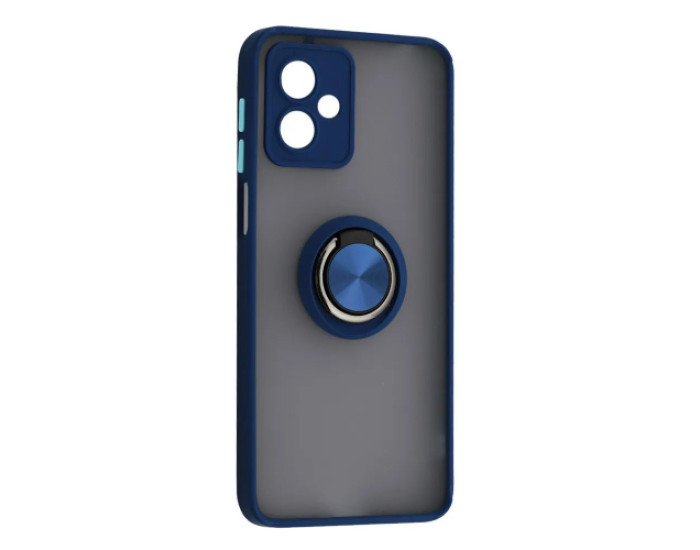 Чохол-силікон Gingle Ring Case Motorola G14 4G, синій
