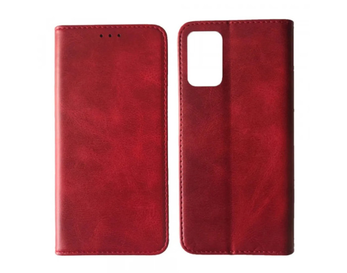 Чехол-книга Black TPU Magnet Samsung A135 A13 4G, красный