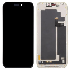 Дисплей с сенсорным экраном (модуль) iPhone 17 Pro Max, черный, Soft 1:1 DD (можно паять микросхему)