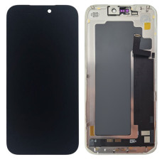 Дисплей с сенсорным экраном (модуль) iPhone 17 Pro Max, черный, Soft 1:1 DD (привязывается к iOS 26)