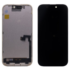 Дисплей с сенсорным экраном (модуль) iPhone 16 Pro, черный, Soft DD (привязывается к iOS 26)