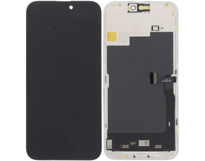 Дисплей с сенсорным экраном (модуль) iPhone 15 Pro Max, черный, Soft DD (привязывается к iOS 26)