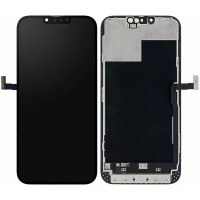 Дисплей с сенсорным экраном (модуль) iPhone 13 Pro Max, черный, Soft DD (можно паять микросхему)