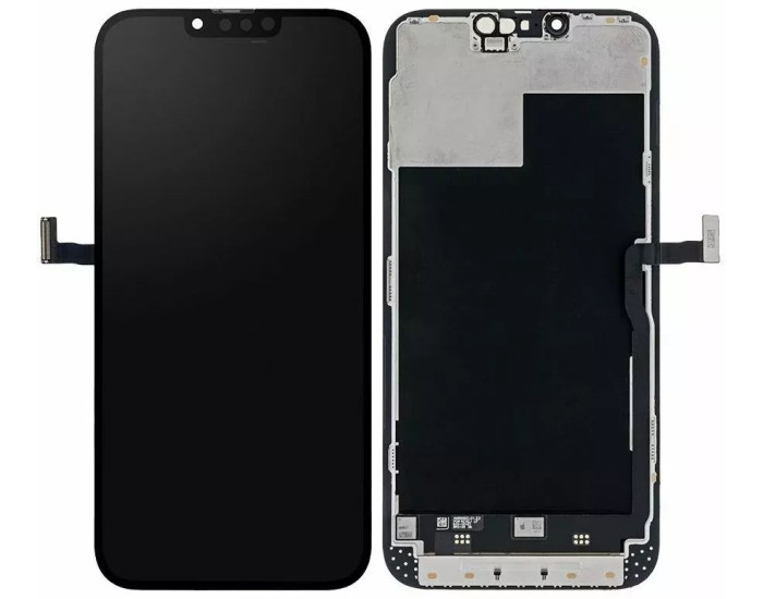 Дисплей с сенсорным экраном (модуль) iPhone 13 Pro Max, черный, Soft DD (можно паять микросхему)