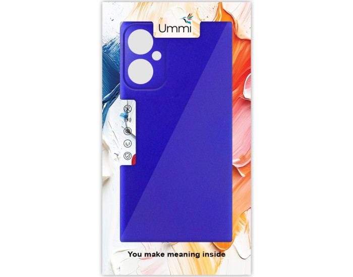 Чохол-силікон Ummi Lakshmi Full Camera Motorola Moto G14, яскраво-синій
