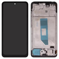 Дисплей с сенсорным экраном (модуль) Xiaomi Redmi Note 14 4G EU version 161.5mm, черный с рамкой, TFT
