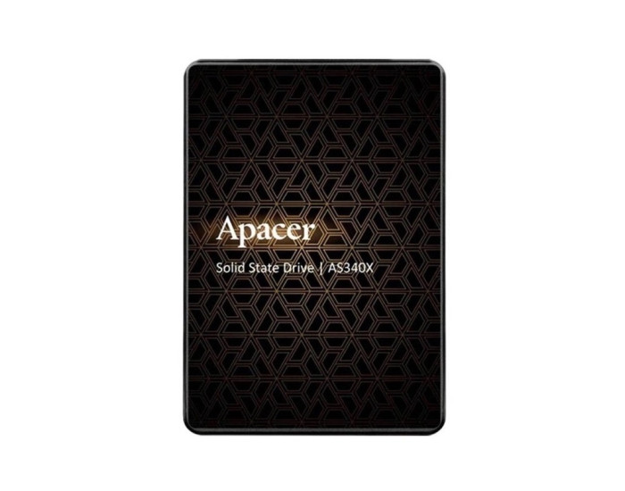 Накопитель SSD диск Apacer AS340X 480GB 2.5" 7mm SATAIII 3D NAND (550/520 MB/sec) (Read/Write)