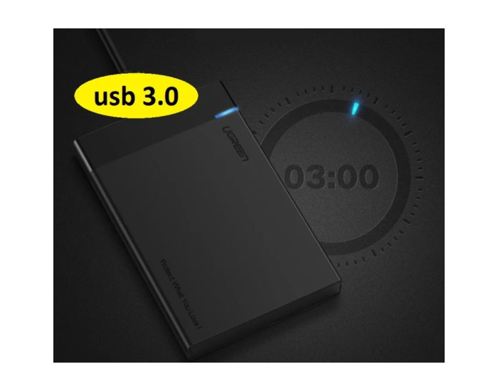Зовнішній кишеня для накопичувача UGREEN US221 2.5 Inch Hard Drive Box (UGR-30847)