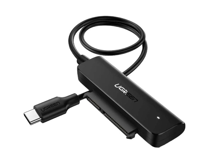 Зовнішній кишеня для накопичувача UGREEN CM321 USB-C 3.0 to 2.5-Inch SATA Converter 50cm (UGR-70610)