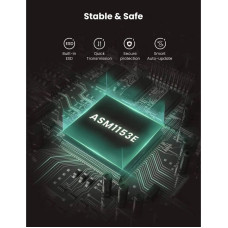 Внешний карман для накопителя UGREEN CM321 USB-C 3.0 to 2.5-Inch SATA Converter 50cm (UGR-70610)