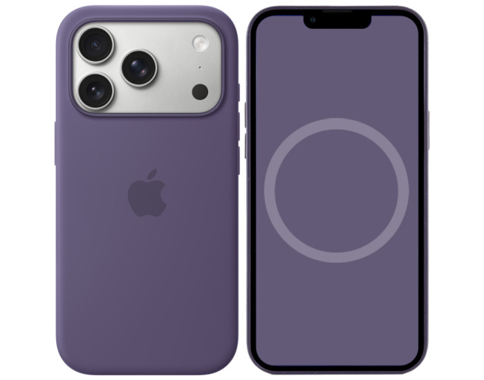 Чохол-силікон оригінал Full Soft Matte with MagSafe and Animation iPhone 17 Pro, Purple fog