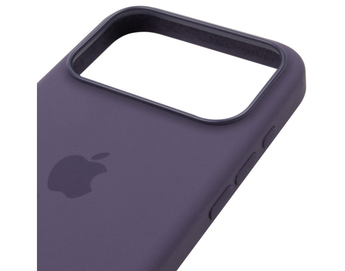 Чохол-силікон оригінал Full Soft Matte with MagSafe and Animation iPhone 17 Pro, Purple fog