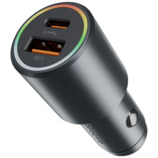 Автомобильное зарядное устройство Proove Double Energy Plus 53W (Type-C + Type-C)