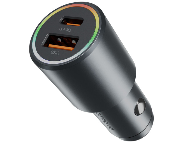 Автомобильное зарядное устройство Proove Double Energy Plus 53W (Type-C + Type-C)