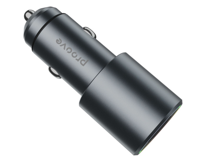 Автомобильное зарядное устройство Proove Double Energy Plus 53W (Type-C + Type-C)