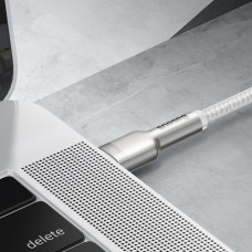 Кабель USB-C Baseus Cafule Metal Type-C to Type-C 100W (1m) (CATJK-C01) Black