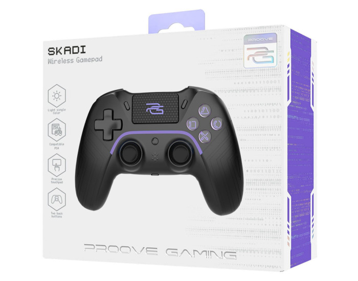 Геймпад для телефона Proove Gaming Skadi, белый/фиолетовый