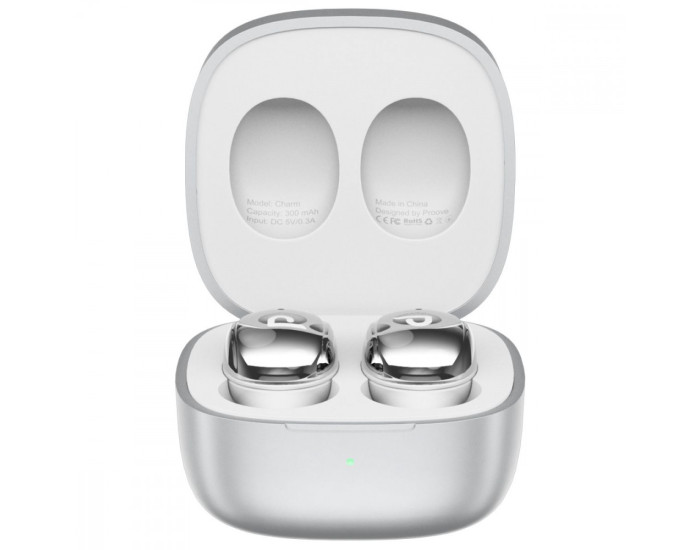 Беспроводные Hаушники Bluetooth Proove Charm TWS, серебристые